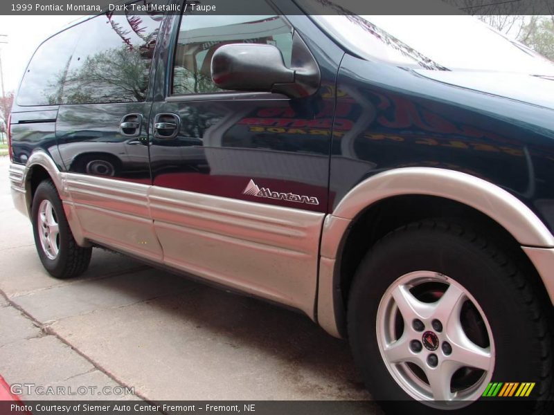 Dark Teal Metallic / Taupe 1999 Pontiac Montana