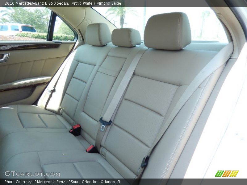 Arctic White / Almond Beige 2010 Mercedes-Benz E 350 Sedan