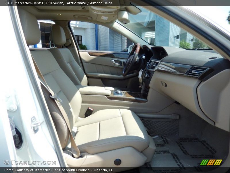 Arctic White / Almond Beige 2010 Mercedes-Benz E 350 Sedan