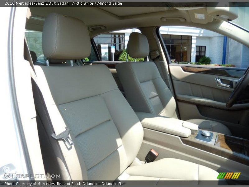 Arctic White / Almond Beige 2010 Mercedes-Benz E 350 Sedan
