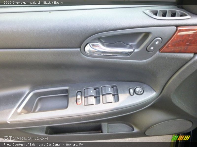 Black / Ebony 2010 Chevrolet Impala LS