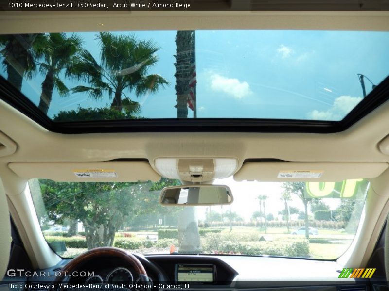 Arctic White / Almond Beige 2010 Mercedes-Benz E 350 Sedan