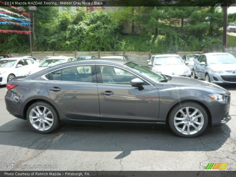 Meteor Gray Mica / Black 2014 Mazda MAZDA6 Touring