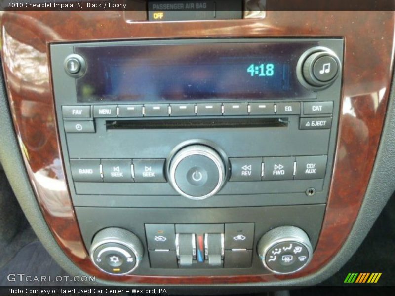 Black / Ebony 2010 Chevrolet Impala LS