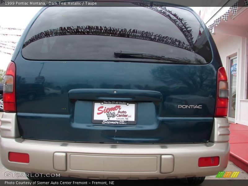 Dark Teal Metallic / Taupe 1999 Pontiac Montana