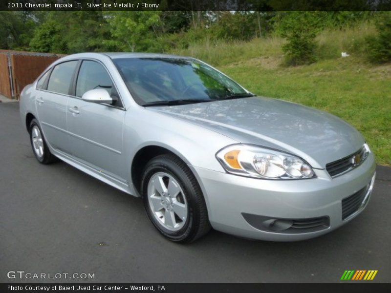 Silver Ice Metallic / Ebony 2011 Chevrolet Impala LT