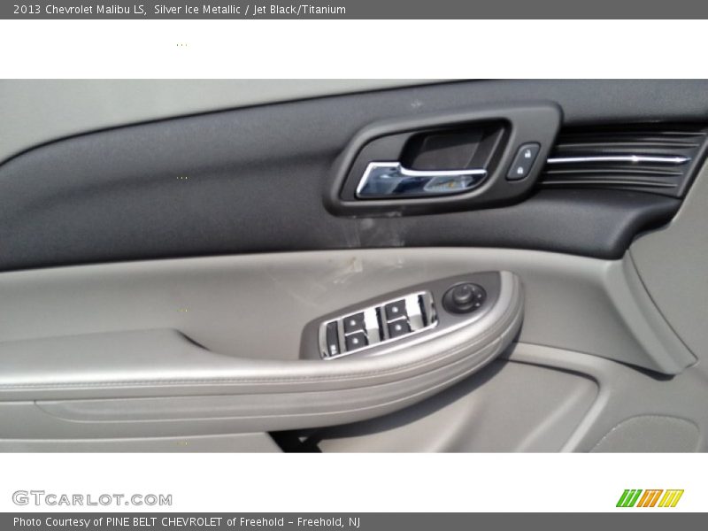 Silver Ice Metallic / Jet Black/Titanium 2013 Chevrolet Malibu LS