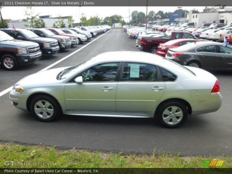 Silver Ice Metallic / Ebony 2011 Chevrolet Impala LT