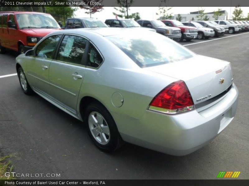 Silver Ice Metallic / Ebony 2011 Chevrolet Impala LT