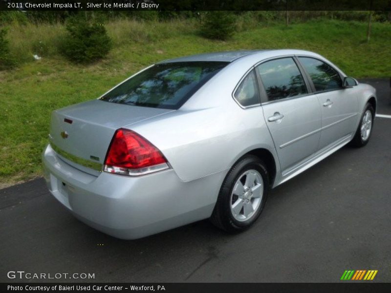 Silver Ice Metallic / Ebony 2011 Chevrolet Impala LT