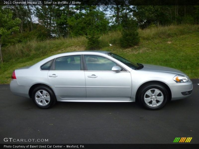 Silver Ice Metallic / Ebony 2011 Chevrolet Impala LT