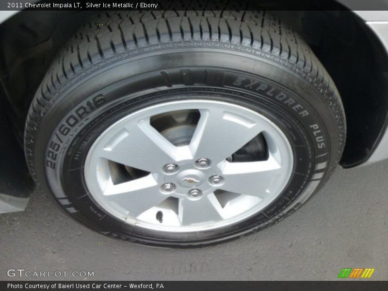 Silver Ice Metallic / Ebony 2011 Chevrolet Impala LT