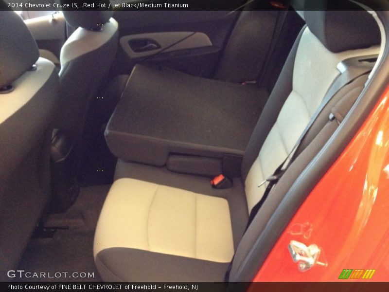 Red Hot / Jet Black/Medium Titanium 2014 Chevrolet Cruze LS