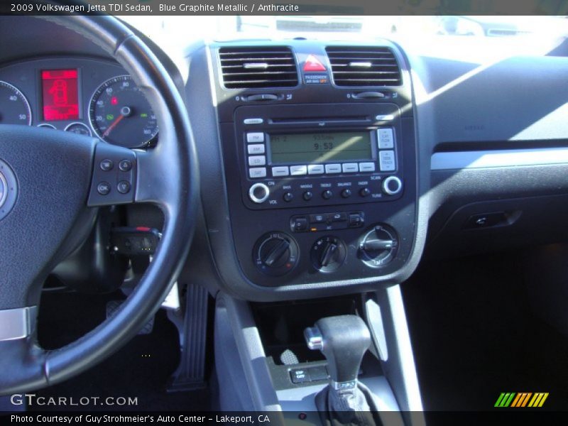 Blue Graphite Metallic / Anthracite 2009 Volkswagen Jetta TDI Sedan