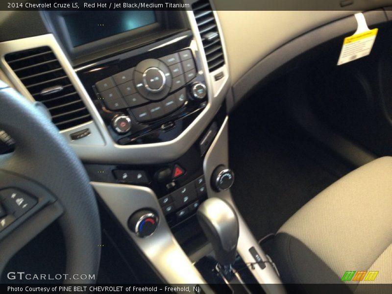 Red Hot / Jet Black/Medium Titanium 2014 Chevrolet Cruze LS