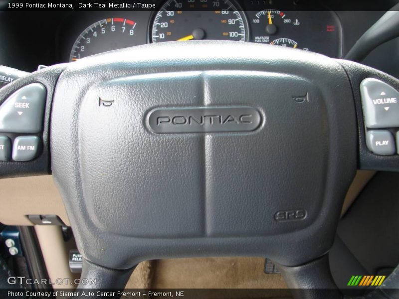 Dark Teal Metallic / Taupe 1999 Pontiac Montana