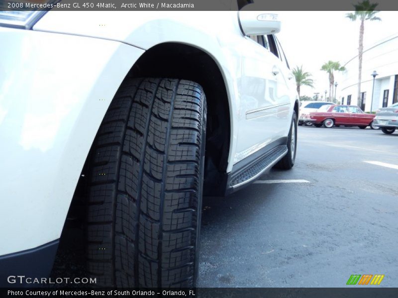 Arctic White / Macadamia 2008 Mercedes-Benz GL 450 4Matic
