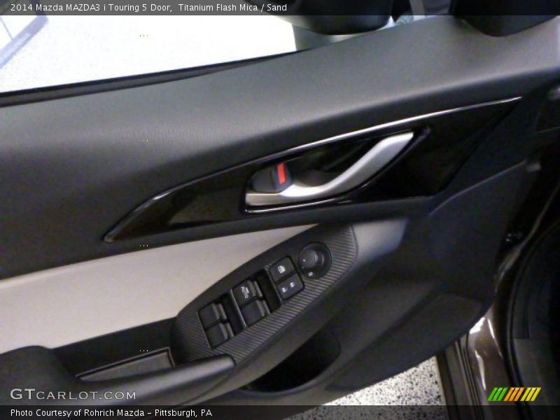 Titanium Flash Mica / Sand 2014 Mazda MAZDA3 i Touring 5 Door