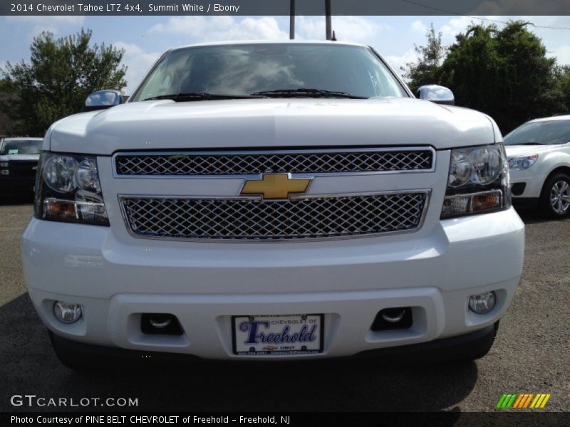 Summit White / Ebony 2014 Chevrolet Tahoe LTZ 4x4
