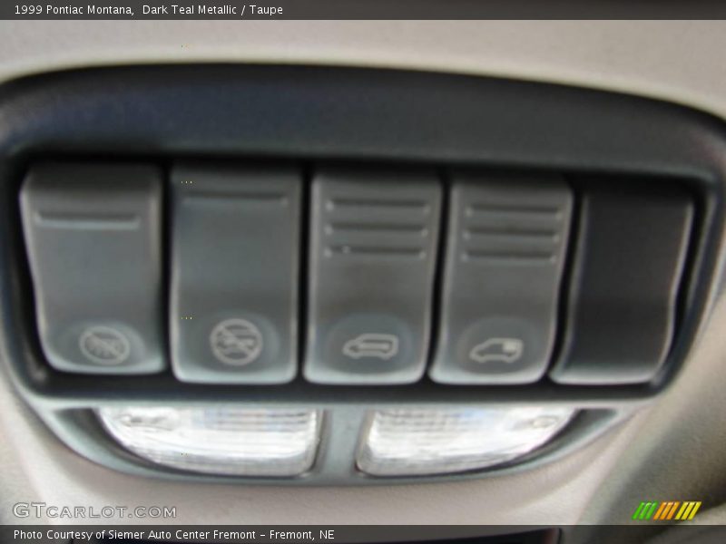 Dark Teal Metallic / Taupe 1999 Pontiac Montana