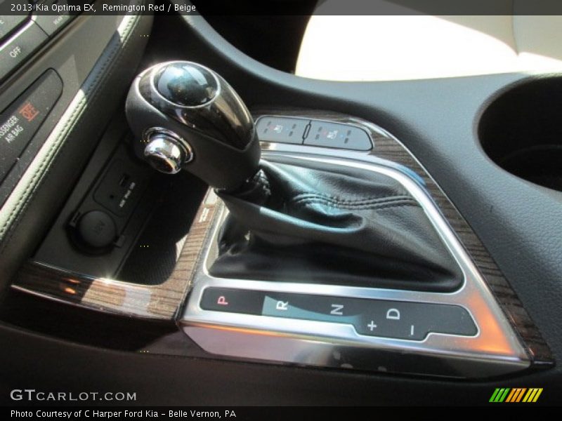 Remington Red / Beige 2013 Kia Optima EX