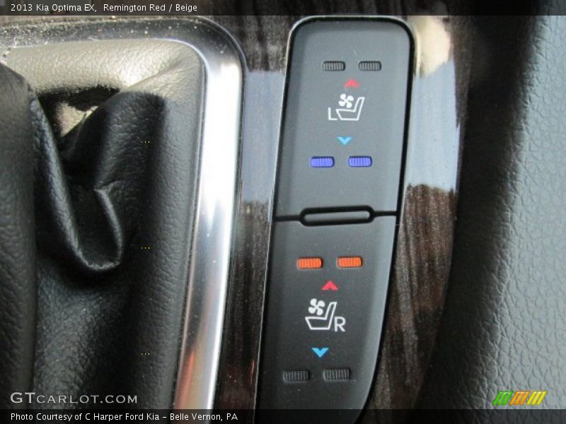 Remington Red / Beige 2013 Kia Optima EX