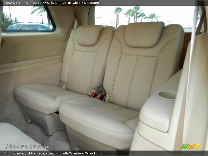 Arctic White / Macadamia 2008 Mercedes-Benz GL 450 4Matic