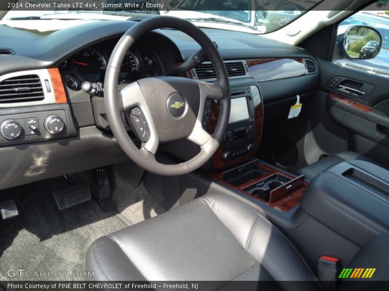 Summit White / Ebony 2014 Chevrolet Tahoe LTZ 4x4