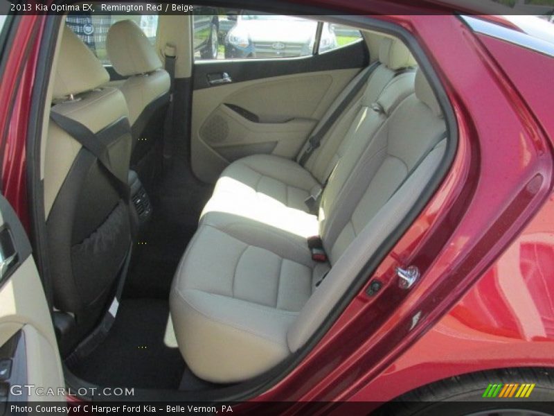 Remington Red / Beige 2013 Kia Optima EX