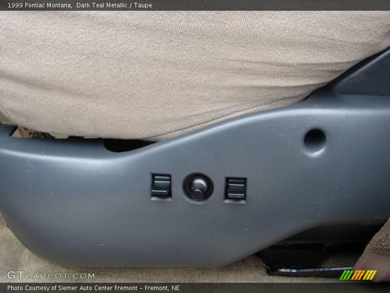 Dark Teal Metallic / Taupe 1999 Pontiac Montana