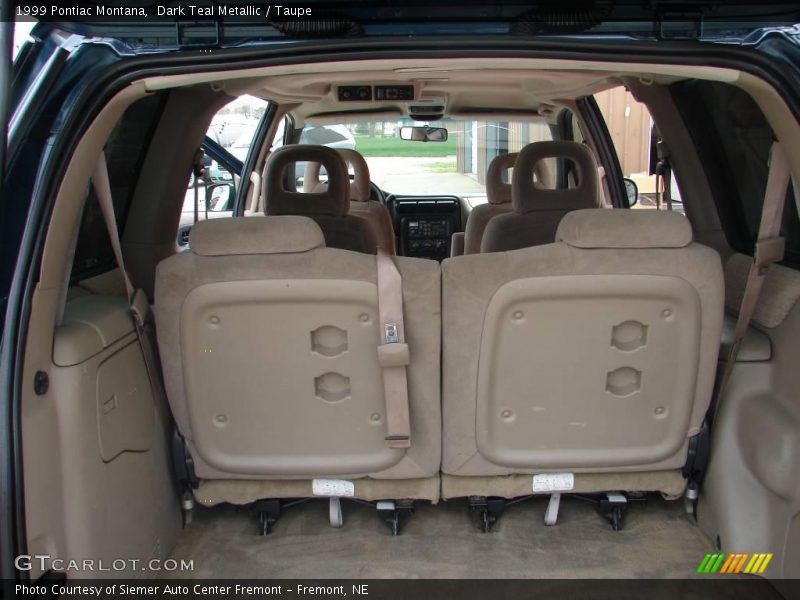 Dark Teal Metallic / Taupe 1999 Pontiac Montana