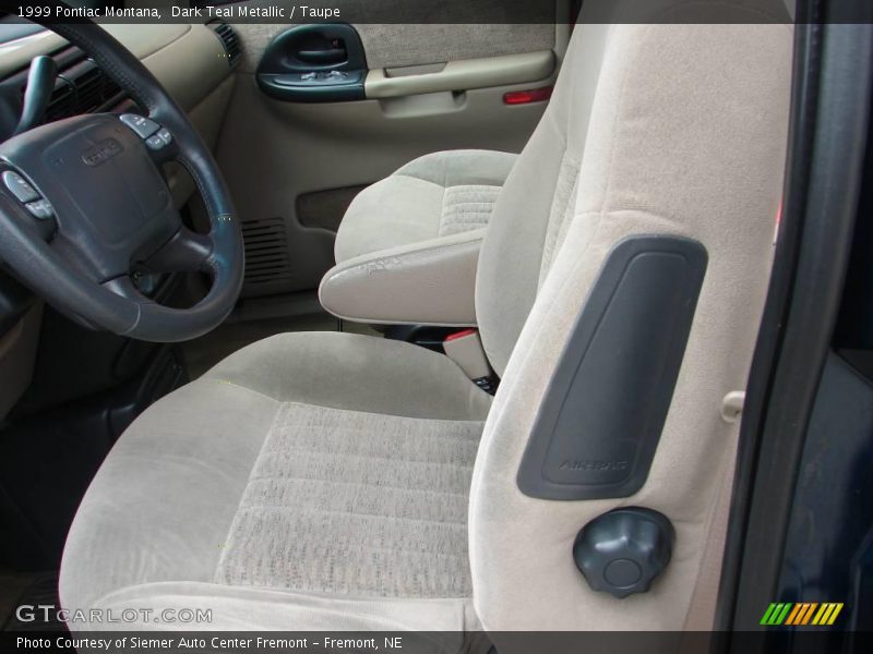 Dark Teal Metallic / Taupe 1999 Pontiac Montana