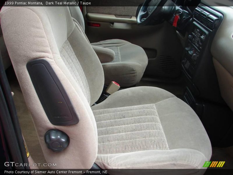 Dark Teal Metallic / Taupe 1999 Pontiac Montana