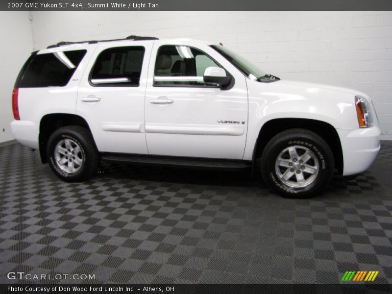 Summit White / Light Tan 2007 GMC Yukon SLT 4x4