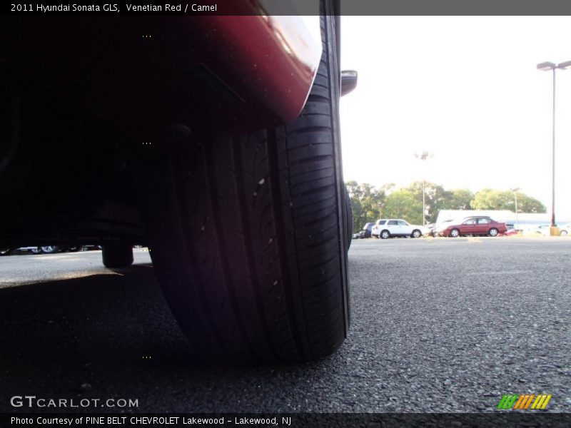 Venetian Red / Camel 2011 Hyundai Sonata GLS