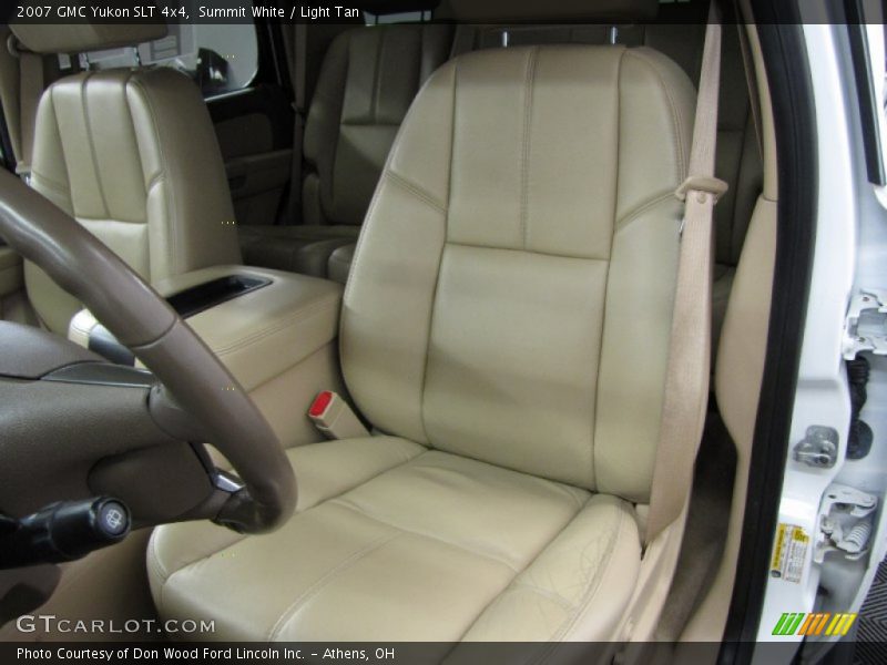Summit White / Light Tan 2007 GMC Yukon SLT 4x4