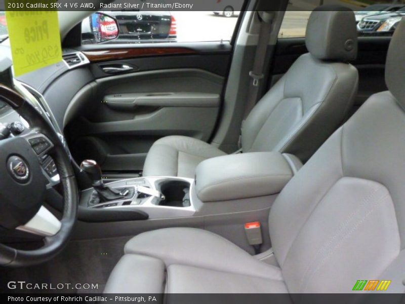 Radiant Silver / Titanium/Ebony 2010 Cadillac SRX 4 V6 AWD