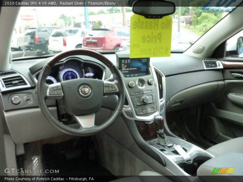 Radiant Silver / Titanium/Ebony 2010 Cadillac SRX 4 V6 AWD