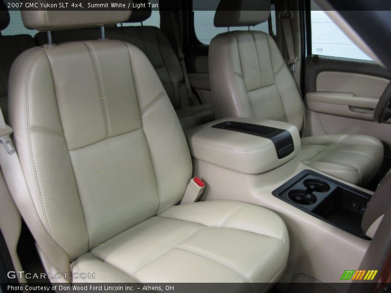 Summit White / Light Tan 2007 GMC Yukon SLT 4x4