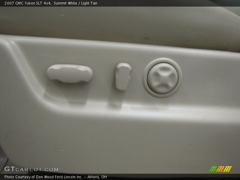 Summit White / Light Tan 2007 GMC Yukon SLT 4x4