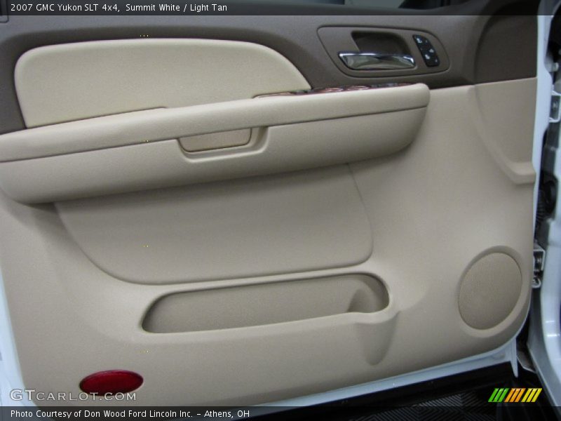 Summit White / Light Tan 2007 GMC Yukon SLT 4x4