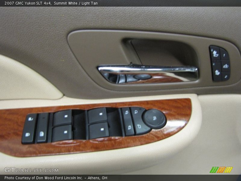 Summit White / Light Tan 2007 GMC Yukon SLT 4x4