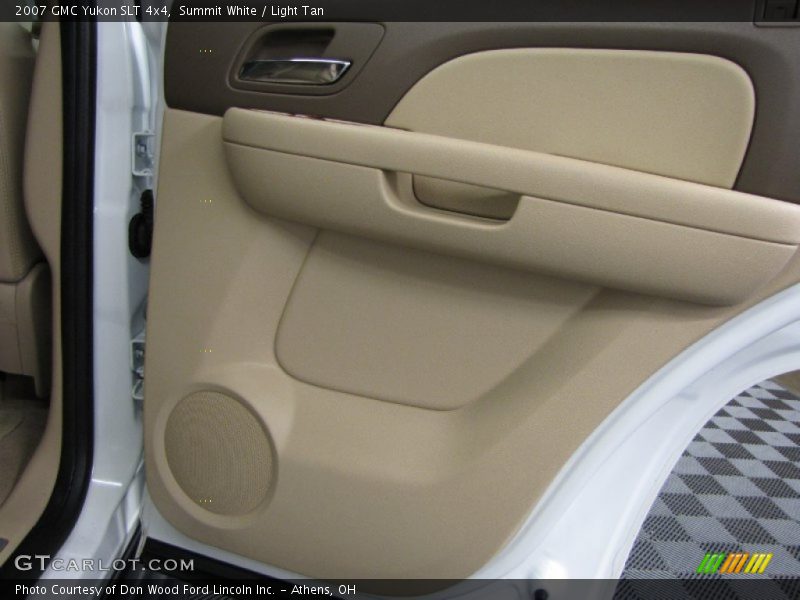 Summit White / Light Tan 2007 GMC Yukon SLT 4x4