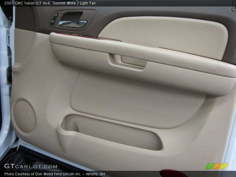Summit White / Light Tan 2007 GMC Yukon SLT 4x4