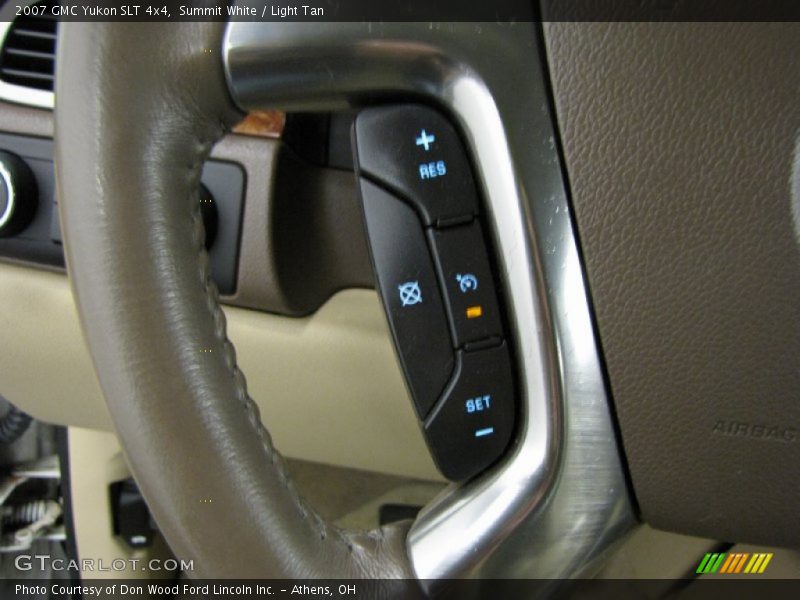 Summit White / Light Tan 2007 GMC Yukon SLT 4x4