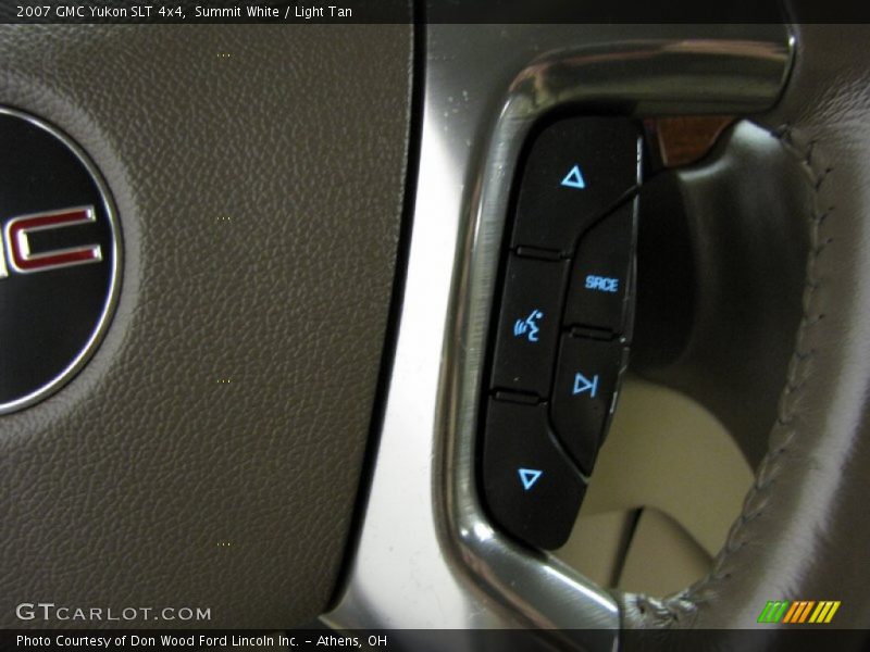 Summit White / Light Tan 2007 GMC Yukon SLT 4x4