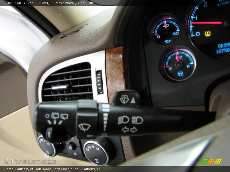 Summit White / Light Tan 2007 GMC Yukon SLT 4x4