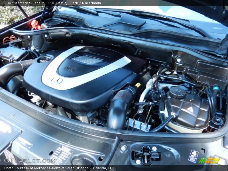 Black / Macadamia 2007 Mercedes-Benz ML 350 4Matic