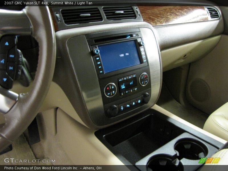 Summit White / Light Tan 2007 GMC Yukon SLT 4x4