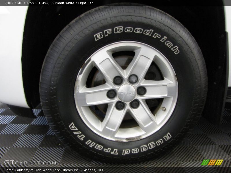 Summit White / Light Tan 2007 GMC Yukon SLT 4x4